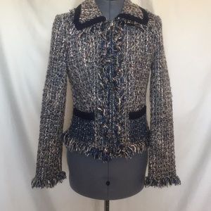 Beautiful McGinn Textered Tweed Jacket.